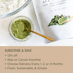 Premium Organic Moringa Oleifera Leaf Powder, Raw, Pure, Non GMO