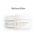 All Natural Moringa Face Cream – Lightweight Moisturizer for Sensitive Skin – Hydrating & Nourishing Formula