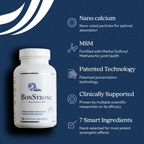 BonStrong Nano Calcium Magnesium & MSM Supplements