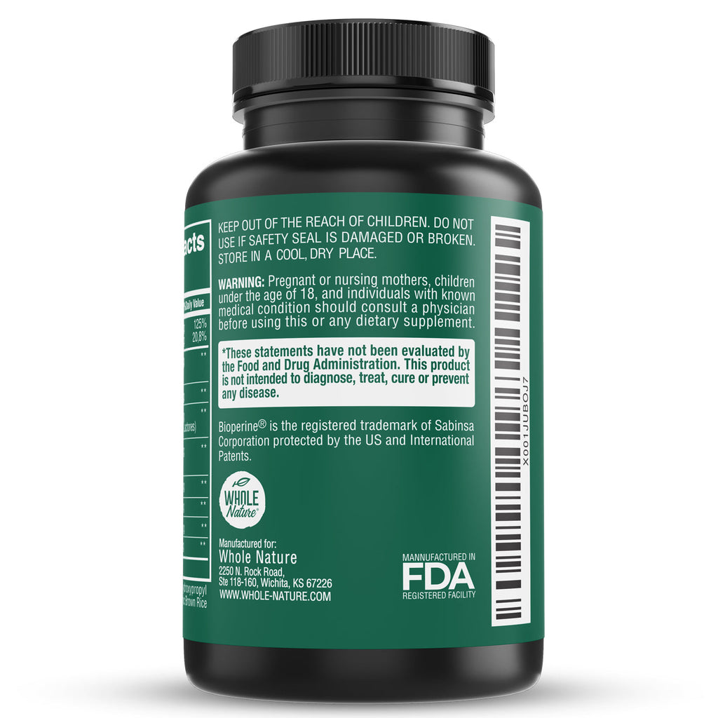 Whole Nature Brain Nootropic Supplement